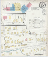 Salem West Virginia 1912 - Fire Insurance Index - Old Map Reprint