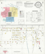 Shepherdstown West Virginia 1933 - Fire Insurance Index - Old Map Reprint