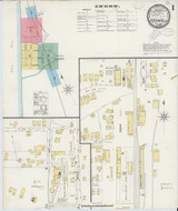 Sistersville West Virginia 1898 - Fire Insurance Index - Old Map Reprint
