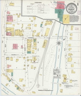 Spencer West Virginia 1905 - Fire Insurance Index - Old Map Reprint