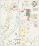 Spencer West Virginia 1910 - Fire Insurance Index - Old Map Reprint