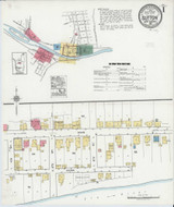 Sutton West Virginia 1921 - Fire Insurance Index - Old Map Reprint