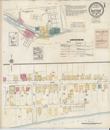 Sutton West Virginia 1941 - Fire Insurance Index - Old Map Reprint