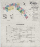 Weirton West Virginia 1923 - Fire Insurance Index - Old Map Reprint