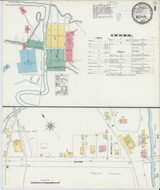 Weston West Virginia 1898 - Fire Insurance Index - Old Map Reprint