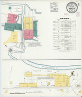 Weston West Virginia 1907 - Fire Insurance Index - Old Map Reprint