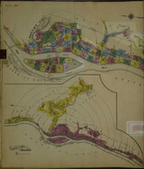 Wheeling West Virginia 1950 V1 - Fire Insurance Index - Old Map Reprint