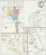 Ashley Pennsylvania 1896 - Fire Insurance Index - Old Map Reprint