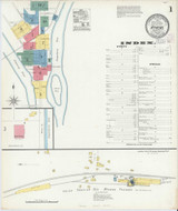Athens Pennsylvania 1903 - Fire Insurance Index - Old Map Reprint