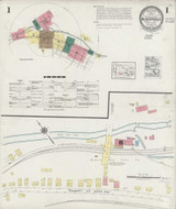 Beaverdale Pennsylvania 1923 - Fire Insurance Index - Old Map Reprint