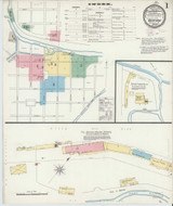 Bedford Pennsylvania 1896 - Fire Insurance Index - Old Map Reprint