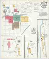 Bedford Pennsylvania 1906 - Fire Insurance Index - Old Map Reprint