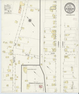 Blandburg Pennsylvania 1910 - Fire Insurance Index - Old Map Reprint
