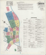 Bristol Pennsylvania 1927 - Fire Insurance Index - Old Map Reprint