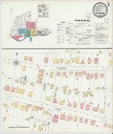 Canonsburg Pennsylvania 1901 - Fire Insurance Index - Old Map Reprint