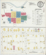 Clarion Pennsylvania 1906 - Fire Insurance Index - Old Map Reprint
