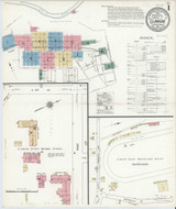 Clarion Pennsylvania 1912 - Fire Insurance Index - Old Map Reprint
