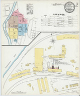 Clearfield Pennsylvania 1892 - Fire Insurance Index - Old Map Reprint