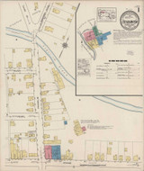 Cochranton Pennsylvania 1922 - Fire Insurance Index - Old Map Reprint