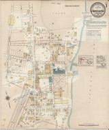 Conneaut Lake Park Pennsylvania 1942 - Fire Insurance Index - Old Map Reprint