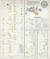 Curwensville Pennsylvania 1910 - Fire Insurance Index - Old Map Reprint