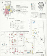 Denver Pennsylvania 1947 - Fire Insurance Index - Old Map Reprint