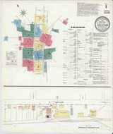 Doylestown Pennsylvania 1909 - Fire Insurance Index - Old Map Reprint