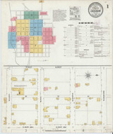 Ebensburg Pennsylvania 1904 - Fire Insurance Index - Old Map Reprint