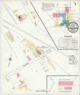 Elizabethtown Pennsylvania 1911 - Fire Insurance Index - Old Map Reprint