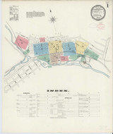 Emporium Pennsylvania 1897 - Fire Insurance Index - Old Map Reprint