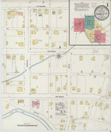 Evans City Pennsylvania 1906 - Fire Insurance Index - Old Map Reprint