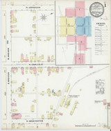 Greencastle Pennsylvania 1891 - Fire Insurance Index - Old Map Reprint