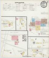 Hanover Pennsylvania 1891 - Fire Insurance Index - Old Map Reprint