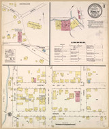 Hawley Pennsylvania 1912 - Fire Insurance Index - Old Map Reprint