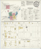 Houtzdale Pennsylvania 1910 - Fire Insurance Index - Old Map Reprint