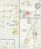 Hughesville Pennsylvania 1901 - Fire Insurance Index - Old Map Reprint