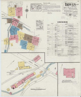 Irwin Pennsylvania 1919 - Fire Insurance Index - Old Map Reprint