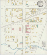 Jamestown Pennsylvania 1895 - Fire Insurance Index - Old Map Reprint