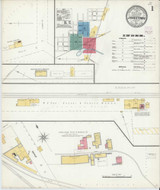 Jamestown Pennsylvania 1906 - Fire Insurance Index - Old Map Reprint