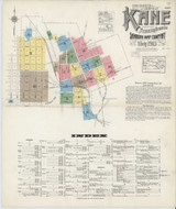 Kane Pennsylvania 1915 - Fire Insurance Index - Old Map Reprint