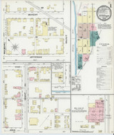 Kittanning Pennsylvania 1891 - Fire Insurance Index - Old Map Reprint