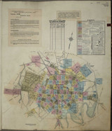 Lancaster Pennsylvania 1950 - Fire Insurance Index - Old Map Reprint