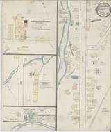 Lanesboro Pennsylvania 1885 - Fire Insurance Index - Old Map Reprint