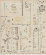 Leechburg Pennsylvania 1886 - Fire Insurance Index - Old Map Reprint
