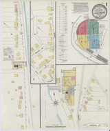 Leechburg Pennsylvania 1909 - Fire Insurance Index - Old Map Reprint