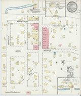 Linesville Pennsylvania 1891 - Fire Insurance Index - Old Map Reprint