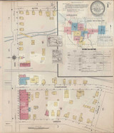 Linesville Pennsylvania 1934 - Fire Insurance Index - Old Map Reprint