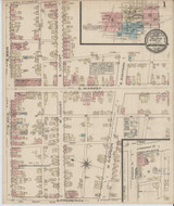 Mechanicsburg Pennsylvania 1885 - Fire Insurance Index - Old Map Reprint