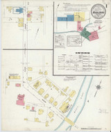 Middleburg Pennsylvania 1913 - Fire Insurance Index - Old Map Reprint