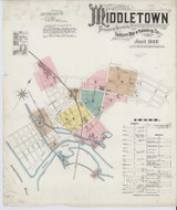 Middletown Pennsylvania 1888 - Fire Insurance Index - Old Map Reprint